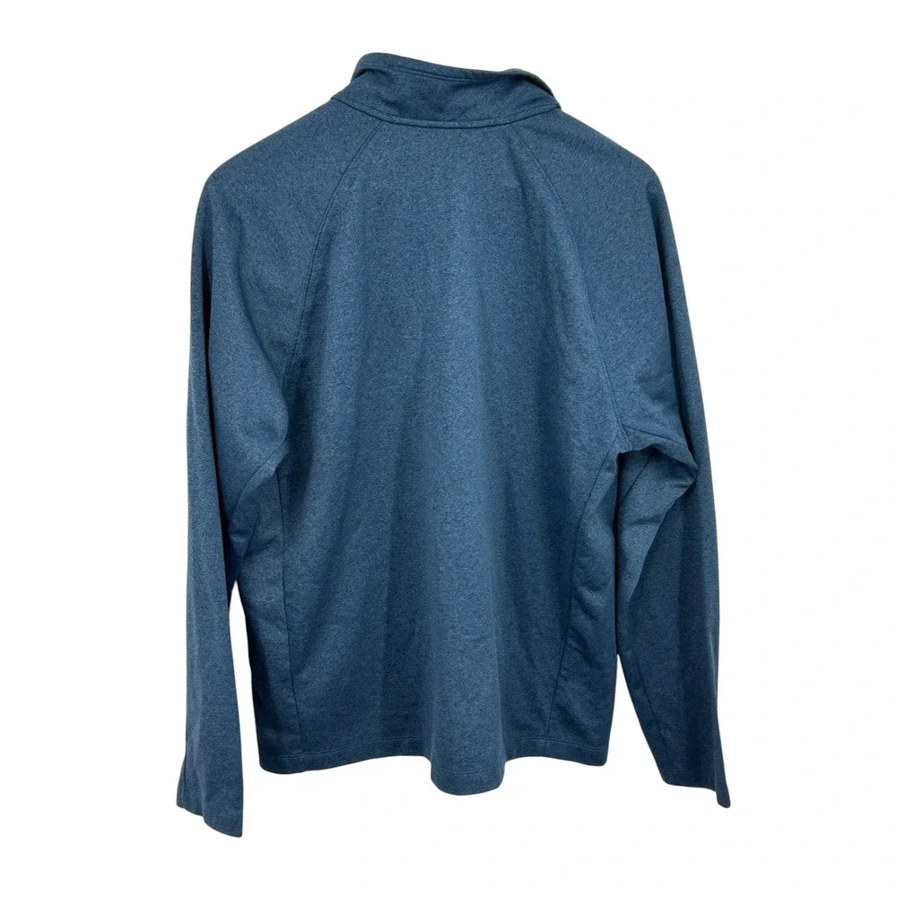 The North Face Mens Quarter Zip Pullover Jacket Blue‎ Large